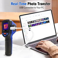 Caméra infrarouge portable, imageur thermique 9Hz, appareil d'imagerie thermique portable pour l'audit des pertes d'énergie et de l'isolation des bâtiments