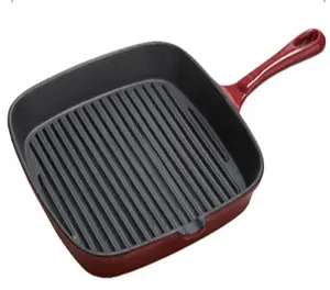 Cast Iron Roasting Grill PanNonstick Pans Cast Iron Enamel Grill Pan