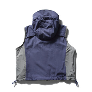 Chaqueta Cortavientos <span class=keywords><strong>sin</strong></span> Mangas Unisex de Secado Rápido para Exteriores 2026, Chaleco Deportivo Transpirable con Capucha - Product Image 6