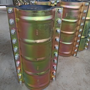 Abrazaderas de tubo tipo Pinches SK-100 de 15-200 mm, de acero al carbono con recubrimiento de zinc, para reparación de tuberías. - Product Image 2