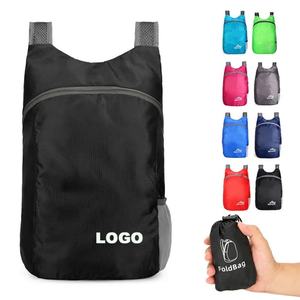 Custom logo Cheap Foldable Light Outdoor Lightweight Hiking <b>Backpack</b> <b>Waterproof</b> Large Capacity Sports <b>Backpacks</b> - Product Image 1