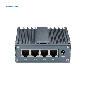 Qomom 4 포트 랜 마이크로 PC ARM RK3568 쿼드 코어 저렴한 하드웨어 방화벽 openWRT 미니 PC - Product Image 2