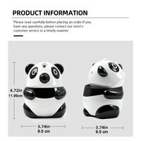 Projecteur Galaxie Lampe Panda Mignonne en Gros, Veilleuse Musicale RGBW, Décoration de Bureau Nébuleuse, Haut-parleur, Lampe Kawaii pour Chambre d'Enfant