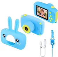 Noel hediyesi 2 inç HD ekran şarj edilebilir Mini çocuk Video kamera fotoğraf ve videoları fonksiyonları