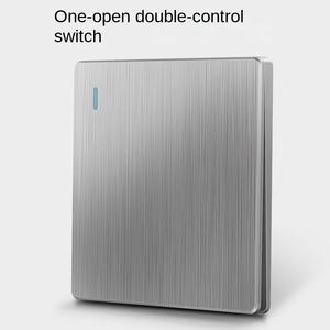 สวิตช์และเต้ารับไฟฟ้า2แก๊งรุ่นใหม่ทันสมัยสำหรับยุโรปสหราชอาณาจักร - Product Image 3