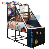 Machine de jeu d'arcade de basket-ball électronique à monnayeur avec comptage des points