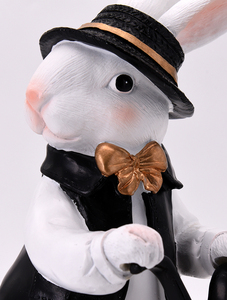 Fête de pâques Décorations Animalières Uniques <span class=keywords><strong>Lapin</strong></span> Sculpture Enfants Chambre Décoration <span class=keywords><strong>Accessoire</strong></span> - Product Image 6