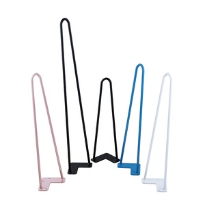 En gros Personnalisé Pas Cher 16 "28 Pouces 2 Tige Combo Offre Spéciale bricolage Jambes EN ÉPINGLE À <span class=keywords><strong>CHEVEUX</strong></span> Pour Épingle À <span class=keywords><strong>Cheveux</strong></span> Table Basse Épingle à <span class=keywords><strong>cheveux</strong></span> jambes 16 - Product Image 2