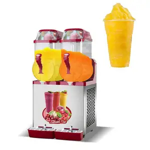 Chine Fournisseur 15l * 4 jus de fruits slush glace boisson mélangeur frappe smoothie machine commerciale avec assurance qualité