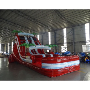 <span class=keywords><strong>Toboggan</strong></span> aquatique <span class=keywords><strong>gonflable</strong></span> double voie de haute qualité à bas prix, en PVC de 0,6 mm, personnalisé, pour <span class=keywords><strong>piscine</strong></span> extérieure commerciale, parc - Product Image 4