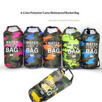 Sac à dos étanche de luxe 20L en PVC, style camouflage, pour randonnée et moto – Promotion usine Ningbo