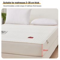 Protège-matelas imperméable direct usine 7A, housse de lit antibactérienne, drap-housse anti-fuite en TPU, faible MOQ