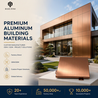 Panneaux de façade laminés en aluminium pour revêtement mural, perforés, brossés, haute résistance, sur mesure, OEM, pour bâtiments, 2026 Inno