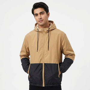 Custom Logo Hot Selling Men's High Quality Breathable Windbreaker <b>Jacket</b> Colors Price Unisex <b>Slim</b> <b>Fit</b> - Product Image 1