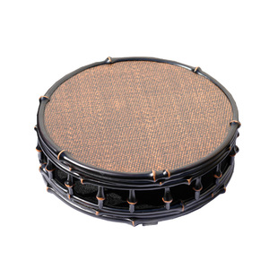Mesa redonda de bambú de estilo chino, mesa pequeña para té, mesa de tatami hecha a mano, mesa baja para ceremonia del té/mesa para ventana. - Product Image 5