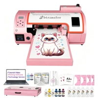 Imprimante DTF A3 M1630pro rose avec four de séchage, nouvelle tête unique pigmentée Xp600, film PET rouleau à rouleau pour impression sur casquettes – Offre spéciale USA