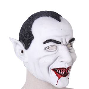 Masque d'Halloween effrayant, masque de zombie, de fantôme, de diable sanglant, accessoires de fête costumée, masque de cri qui saigne, masque de fantôme qui saigne - Product Image 3