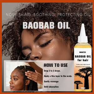 Aceite de Baobab para el Cuidado del Cabello OEM/ODM, Suero con Múltiples Ingredientes, Aceite Natural para el Crecimiento del Cabello, Marca Privada para Mujeres Negras - Product Image 5