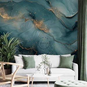 Carta <span class=keywords><strong>da</strong></span> Parati Murale in Marmo Smeraldo per Pareti Moderne della <span class=keywords><strong>Camera</strong></span> <span class=keywords><strong>da</strong></span> <span class=keywords><strong>Letto</strong></span> - Product Image 3