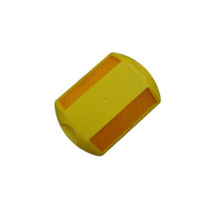 Fabriek Pmma Rechthoek Geel Plastic Weg Stud Cat Eye <span class=keywords><strong>Reflector</strong></span> Voor Rijbaan Veiligheidswaarschuwing Weg Reflecterend Licht - Product Image 3