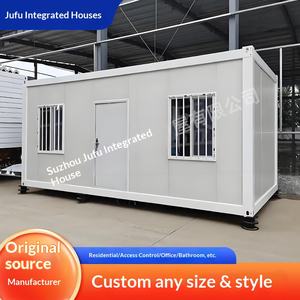 Contenedor de Construcción Rápida, Remolque, Habitación Móvil, Casa Integrada, Oficina, Vivienda, Casa de Placas Móvil, Acero - Product Image 1