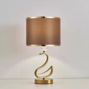 European-Style Modern Minimalist Luxury <b>Bedside</b> Table <b>Lamp</b> Nordic High-End Creative Warm Wedding <b>Lamp</b> - Product Image 1