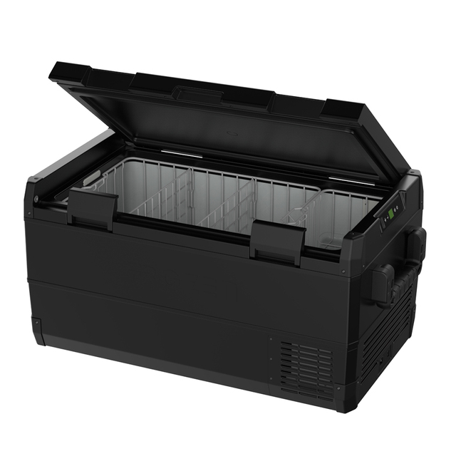 FROZEN Brand Hot Sale 100L DC 12V Mini Fridge Custom Mobile Home Cold Drink Mini Refrigerator