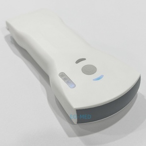 Nouvel échographe vétérinaire sans fil couleur Doppler 192 éléments 64 canaux avec sondes convexe, cardiaque et linéaire portables DCU19H - Product Image 3