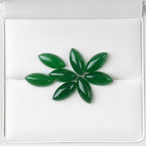 Pierres précieuses en <span class=keywords><strong>calcédoine</strong></span> <span class=keywords><strong>verte</strong></span> naturelle sur mesure, forme marquise, pour la personnalisation de bijoux haut de gamme, fournisseurs de <span class=keywords><strong>calcédoine</strong></span> <span class=keywords><strong>verte</strong></span>. - Product Image 1