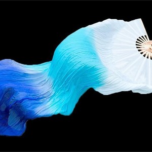 सबसे सस्ता लाल नृत्य रेशम के प्रशंसक 1.2 मीटर 1.5 मीटर 1.8 मीटर बांस का प्रदर्शन - Product Image 2