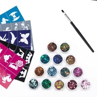 Kit de vente chaude conseils d'entraînement conceptions simples marqueurs de peinture peinture faciale pour les enfants