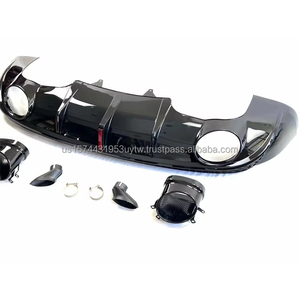 Rear Bumper khuyếch tán cho <span class=keywords><strong>Audi</strong></span> A7 <span class=keywords><strong>S7</strong></span> 8R 2009 2012 nâng cấp rs7 loại Bumper Auto hệ thống cơ thể - Product Image 1