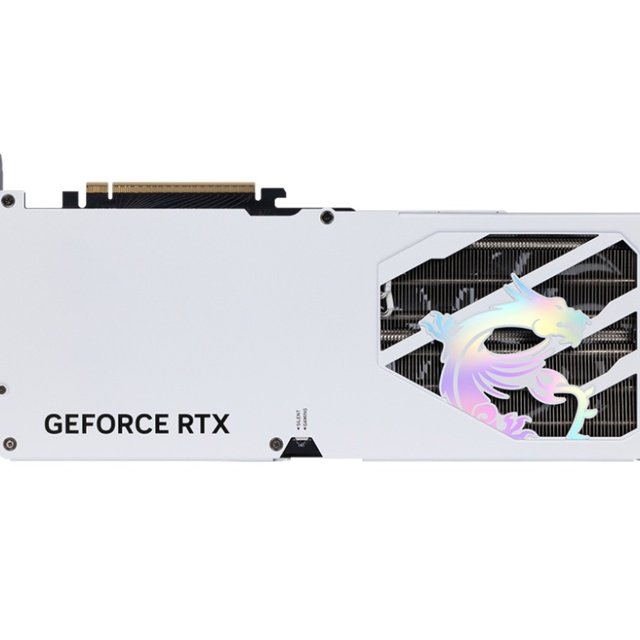 For RTX 5080 16G GAMING TRIO OC WHITE 256-bit PCI Express GDDR7 8K Resolution 3DP/ 16-Pin New Fan for Desktop