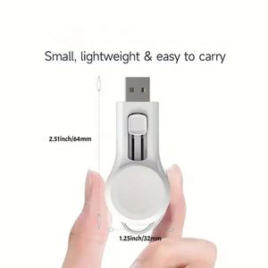 Portable Smart Watch Charger for IWatch Series 8 7 6 5 4 3 2 1 Laptop <b>USB</b>-<b>C</b> Magnetic <b>Cable</b> 5W PD Function Wireless <b>USB</b> Charger - Product Image 2