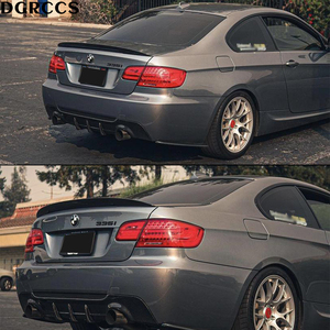 Aileron arrière en fibre de carbone de style P pour BMW Série 3 E92 Coupé et E92 M3, 2005-2013, fibre de carbone - Product Image 3