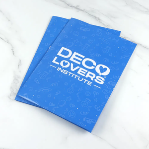 Hỗ trợ tùy chỉnh A4 thư mục với chèn đôi túi miệng bài phát biểu thư mục mờ đầy đủ màu sắc xmyk in logo - Product Image 3