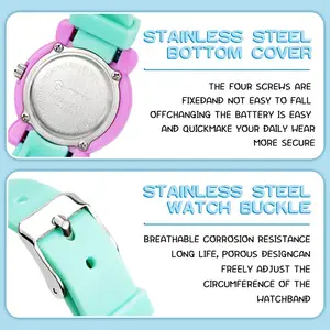 Cute Cartoon Multicolor Children's Watch Wholesale Price Hot-selling Quartz Watch For Children