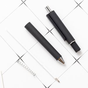 Multi-color Press Plastic Ballpoint Pen <b>Refill</b> <b>Ink</b> Blue Black Bulk Wholesale Custom Print Logo for Teacher Office Stationery - Product Image 4