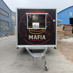 Remorque de restauration mobile, remorque de concession alimentaire, cuisine entièrement équipée, chariot à café, kiosque, chariot à glaces, camion à hot-dogs - Product Image 6