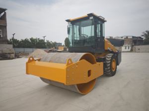 Baumaschinen 10ton Diesel Benzin Verdichter Straßen walze Fahrt auf Asphalt vibrierende Straßen walze - Product Image 6