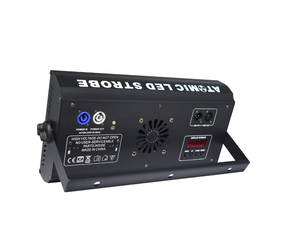 RGBW <b>LED</b> Strobe <b>Light</b> with DMX Control and Aluminum Construction for Stage DJ Club Disco Event Lighting - Product Image 6