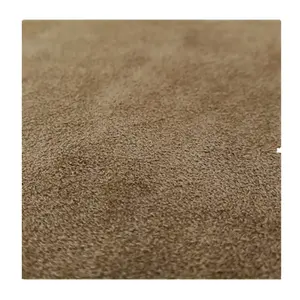 Metallic Suede Fabric/Hot Stamping Suede Fabric/Faux Sherpa Suede