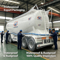 Système de transport pneumatique stable à faible consommation pour citerne à poudre en vrac sur semi-remorque pour le transport routier