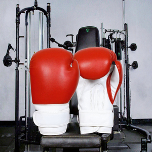 Guantes de Boxeo de Cuero, Guantes de Sparring de Muay Thai, Correa de Muñeca Ajustable, Guantes de Entrenamiento Ligeros para Niños y Adultos - Product Image 2