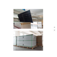 Panel Solar Fotovoltaico de Vidrio Simple de 415W, Módulos de Alta Eficiencia para Sistemas Solares