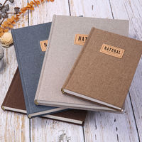 Fourniture d'usine en gros bon marché personnalisé collège ligné cahier écologique pour les étudiants A5 enseignant