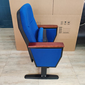 Chaises de salle de concert auditorium de qualité supérieure chaise de meubles de théâtre en métal chaises d'église en tissu rembourré - Product Image 4