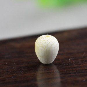 Gold <b>Thread</b> Bamboo Scattered <b>Beads</b> 8x9mm Water Drop Shape For DIY Jewelry Making Beading Supplies - Product Image 3