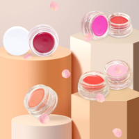 Palette de fard à joues crème mat ODM en marque privée en 6 couleurs pour les peaux claires, maquillage waterproof pour les peaux claires/foncées