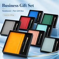 Ensemble de boîtes cadeaux pour carnet A5 personnalisé, cadeaux de bureau et d'affaires avec logo personnalisé, en stock en gros